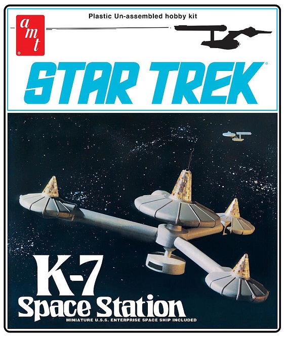 AMT/MPC AMT1415 - 1/7600 Star Trek K-7 Space Station - Neu