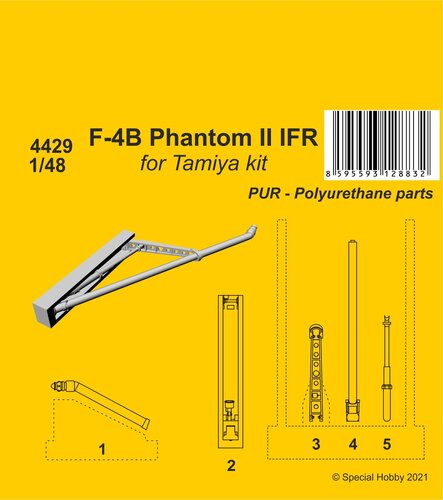 CMK 129-4429 - 1:48 F-4B Phantom IFR (from Tamiya kit) - Neu