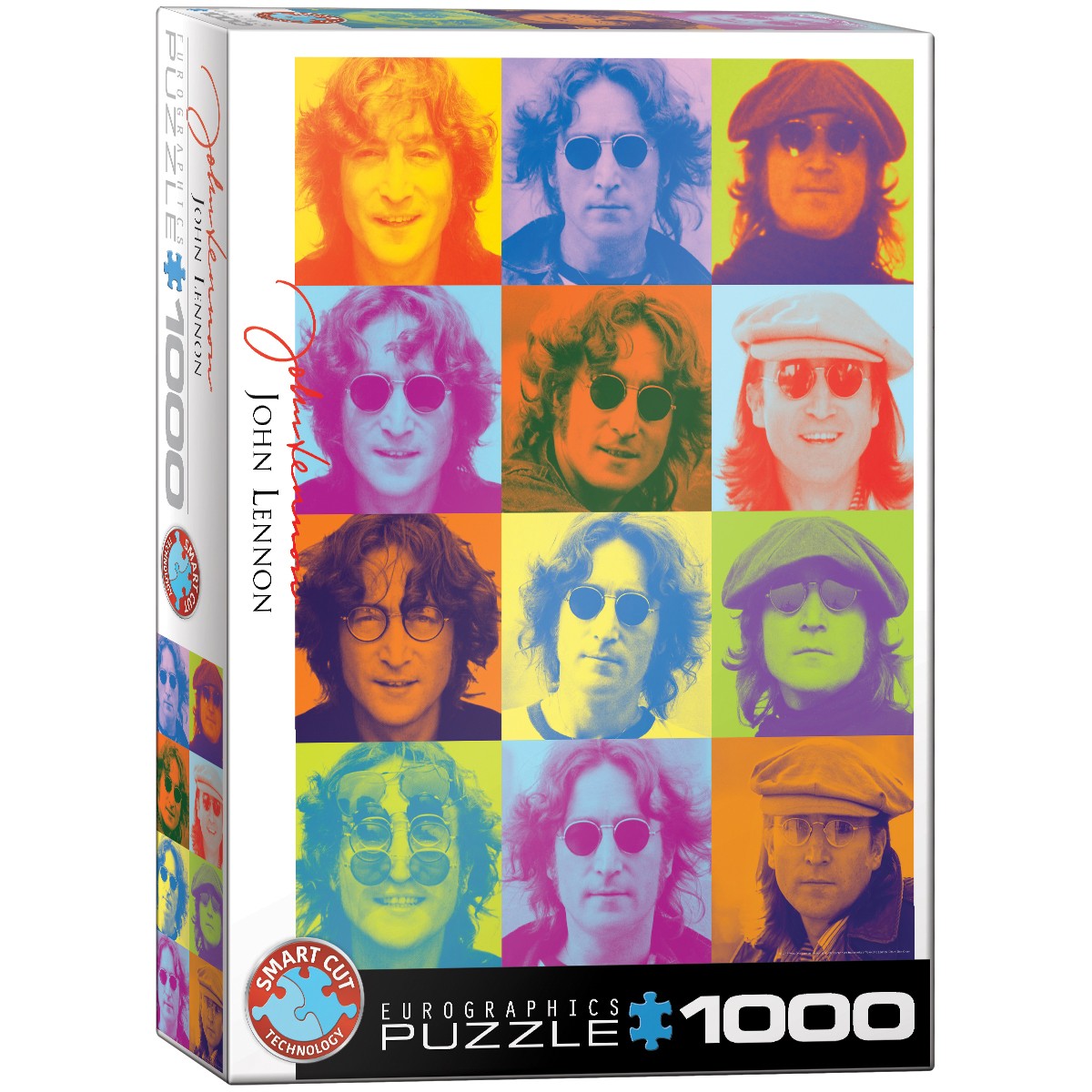 Eurographics Puzzle 6000-0807 - John Lennon Farbportraits - 1000 Teile
