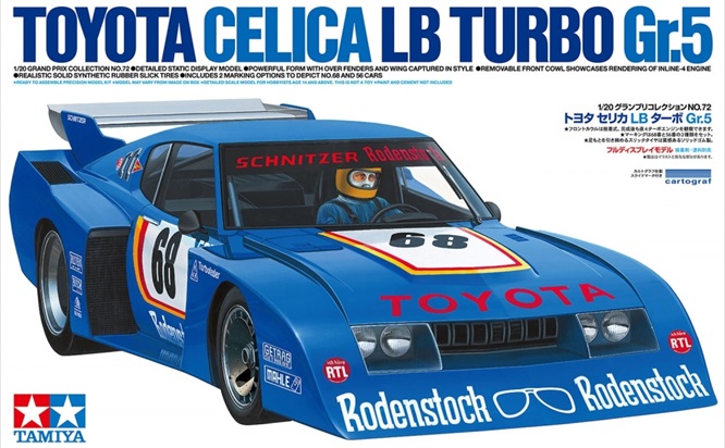 Tamiya 20072 - 1:20 Toyota Celica LB Turbo Gr.5 - Neu