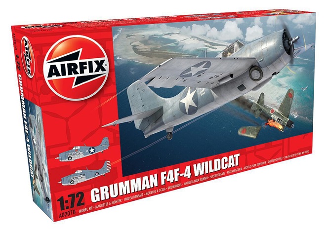Airfix A02070A - 1/72 Grumman F4F-4 Wildcat  - Neu