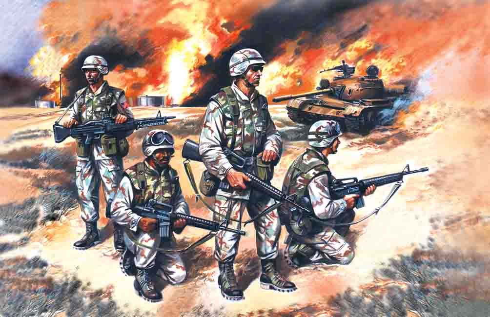 ICM 35201 - 1:35 US Elite-Einheit Irak 2003 - Neu