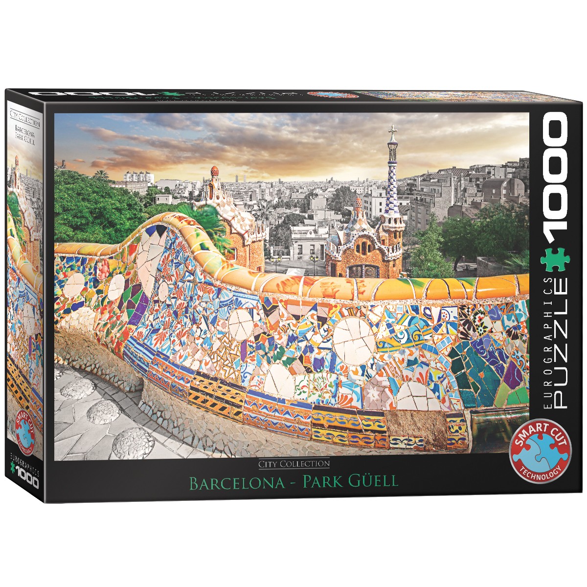Eurographics Puzzle 6000-0768 - Barcelona Park Güell - 1000 Teile
