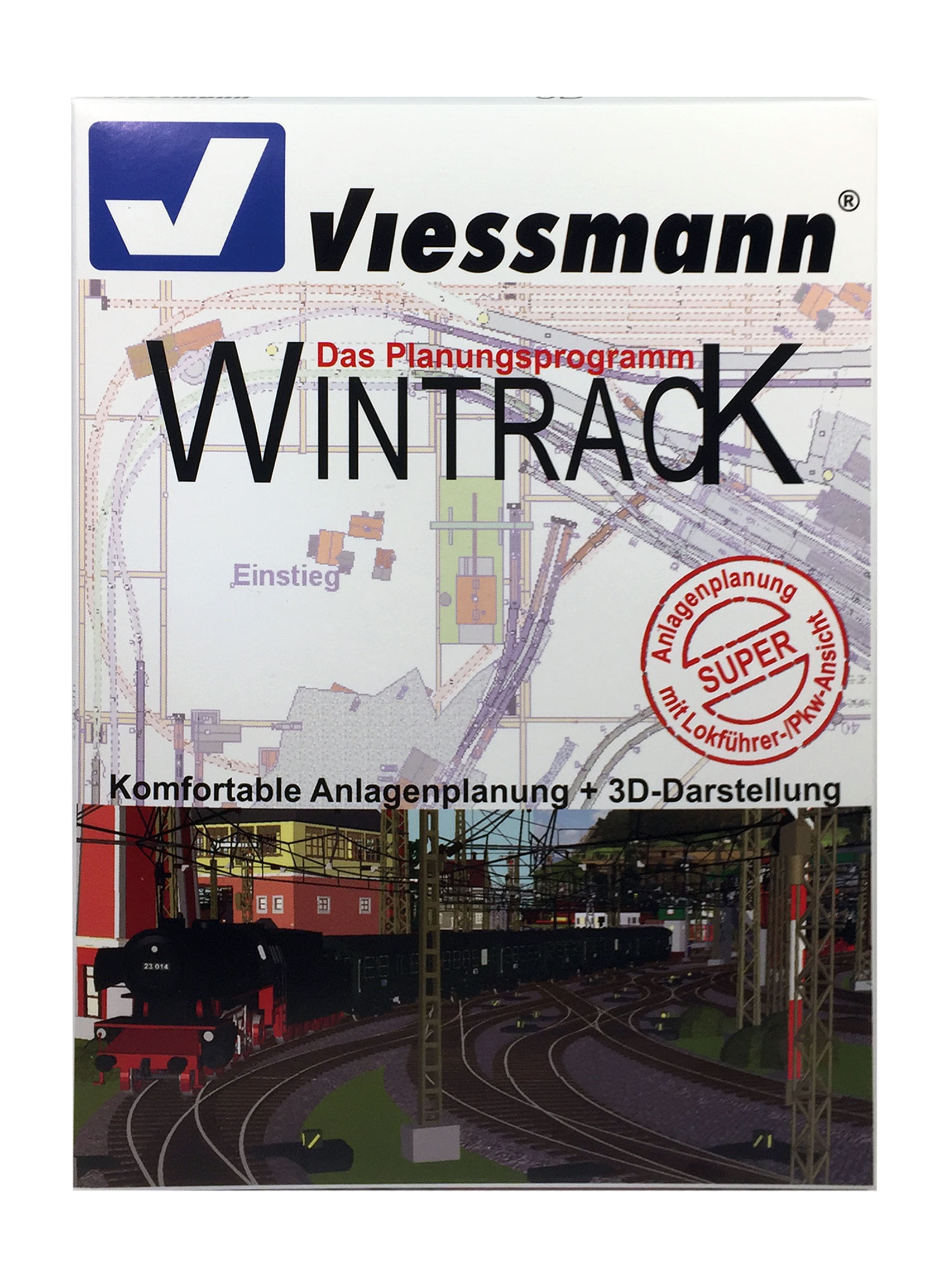 (X) Viessmann 1007 - WINTRACK 14.0 3D Update - Neu