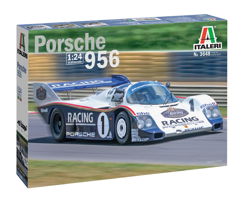 Italeri 3648 - 1/24 Porsche 956 - Neu