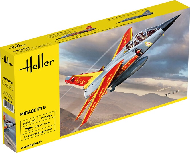 Heller 30319 - 1:72 Mirage F1 - Neu