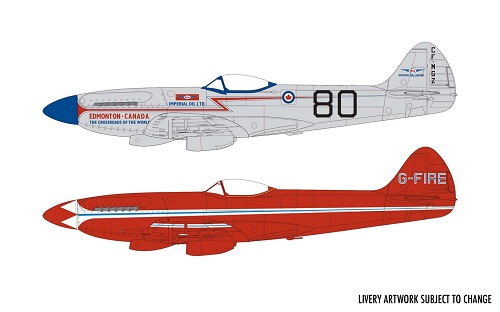 Airfix A05139 - 1/48 Supermarine Spitfire MkXIV Race Schemes - Neu