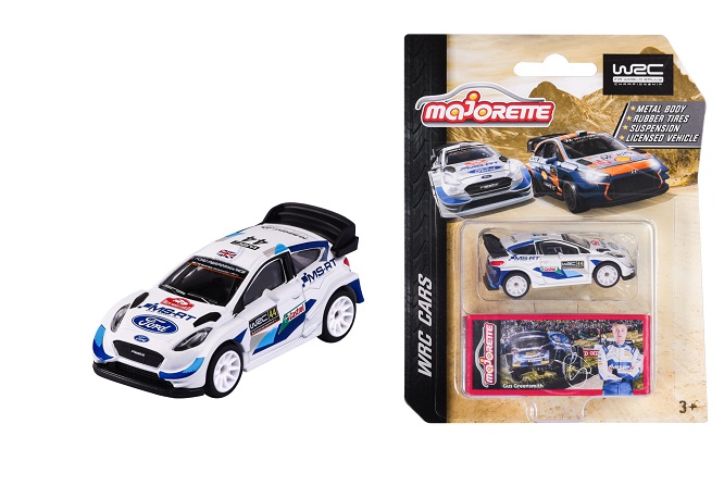 Majorette 212084012Q08 - Racing Cars - WRC Ford Fiesta 2021 - Neu