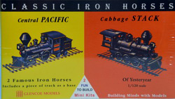 Glencoe 3602 - 1/120 - Lokomotiven Central Pacific, Kohle Tender (2er Set)