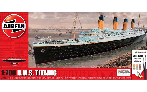Airfix A50164A - 1/700 Medium Gift Set - RMS Titanic - Neu