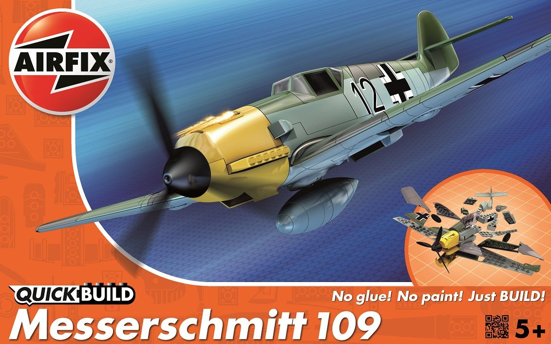 Airfix J6001 -  Messerschmitt 109 Quickbuild - Neu