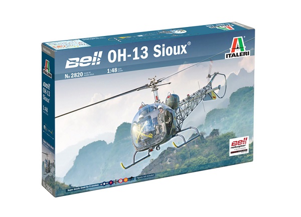 Italeri 2820 - 1:48 Bell OH-13 Sioux - Neu