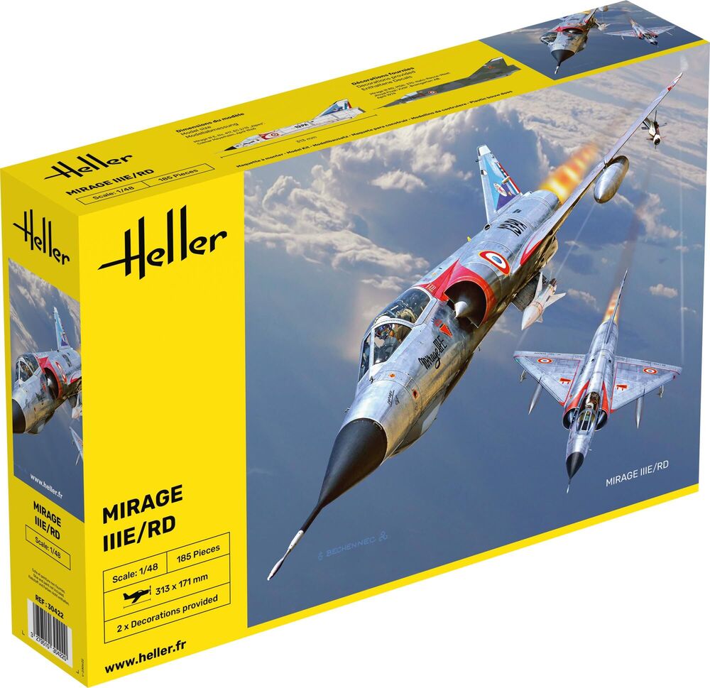 Heller 30422- 1:48 Mirage IIIE-O-R-RD-EE-EA - Neu