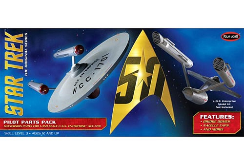 AMT/MPC MKA018/06 - 1/350 Star Trek TOS U.S.S. Enterprise Pilot Parts Pack - Neu