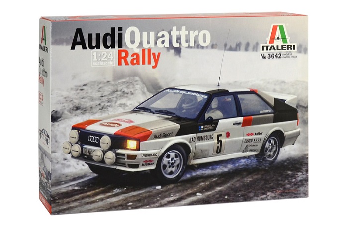 Italeri 3642 - 1/24 Audi Quattro Rally - Neu