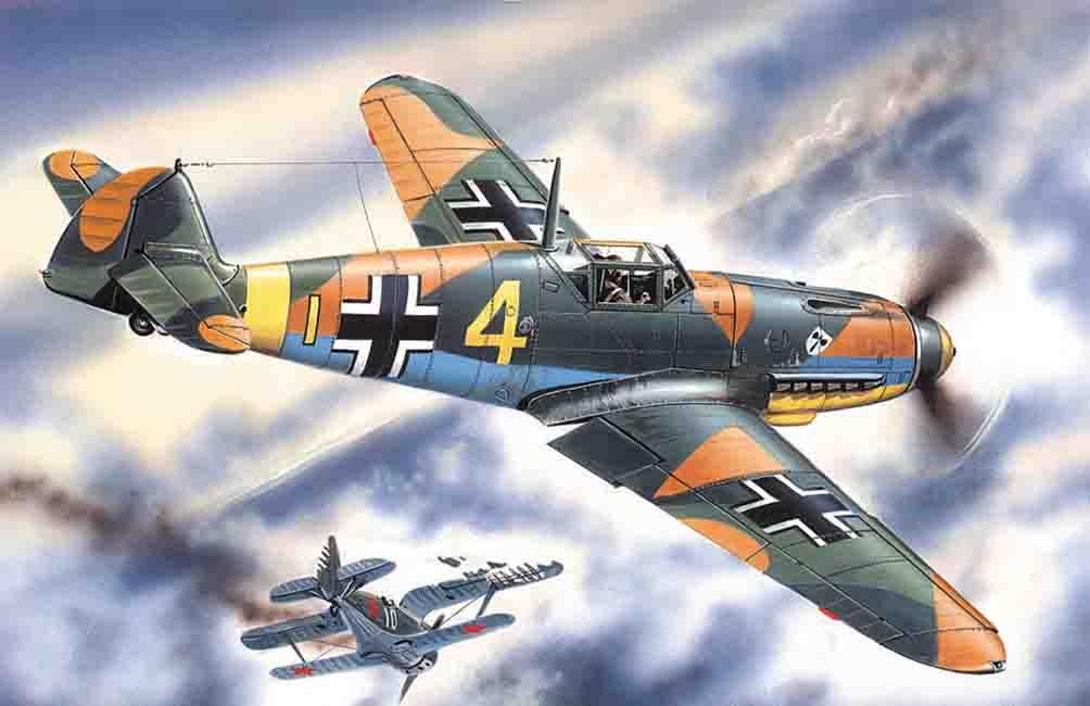 ICM 48103 - 1:48 Messerschmitt Bf 109F-4 - Neu