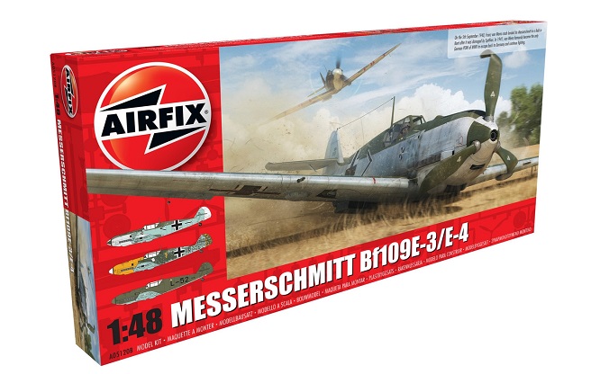Airfix A05120B - 1/48 Messerschmitt Me109E-4/E-1 - Neu
