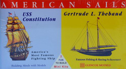 Glencoe 3303 - 1/400 & 1/250 - Segelschiffe Constituion, Gertrude L. Thebaud