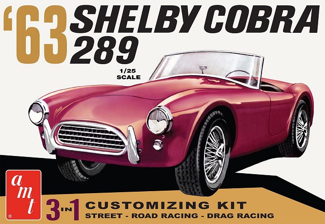 AMT/MPC AMT1319/12 - 1/25 Shelby Cobra 289 - Neu