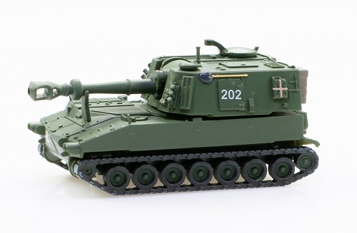 ACE Arwico 885015 - 1/87 Panzerhaubitze M-109 Jg66 Kurzrohr unifarbig, Nr. 202