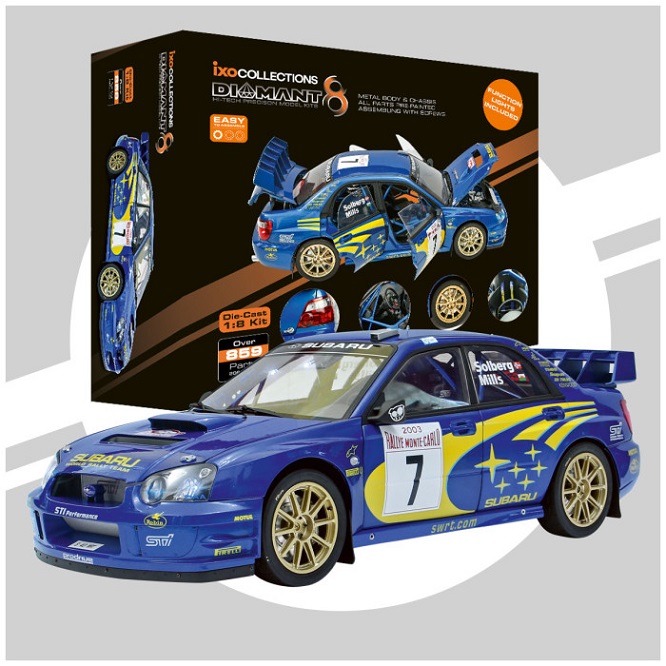 IXO 10110 - 1:8 Subaru Impreza WRC 2003 - Neu