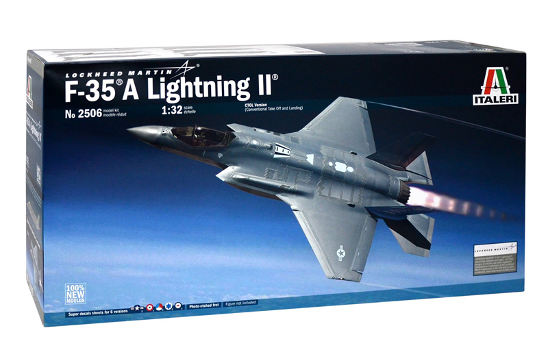 Italeri 2506 - 1/32 Lockheed Martin F-35A Lightning II - Ctol Version - Neu