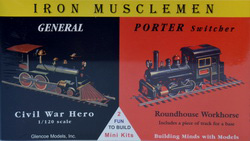Glencoe 3603 - 1/120 - Lokomotiven General und Porter Switcher (2er Set)  - Neu