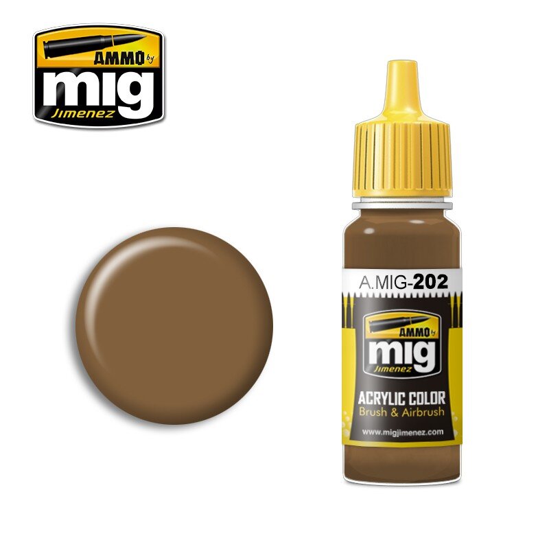 (X) Ammo MIG 202 - Acryl Farbe (17ml) - FS 30219 Tan