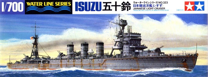 Tamiya 31323 - 1/700 Wl Japanese Navy Light Cruiser Isuzu - Neu