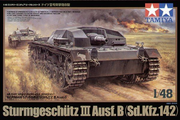 Tamiya 32507 - 1/48 WWII Dt. Sturmgeschütz III Ausf. B - Neu