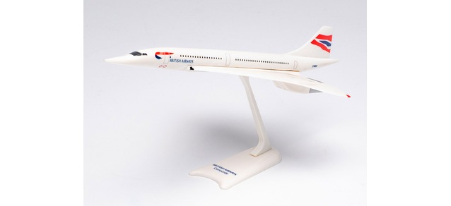 Herpa 613439 - 1/250 Snap Fit - British Airways Aérospatiale-BAC Concorde–G-BOAC
