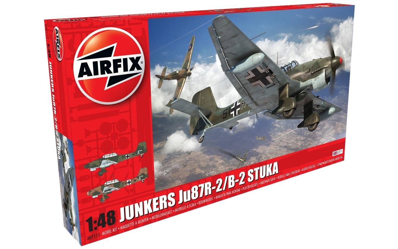 Airfix A07115 - 1/48 Junkers Ju87B-2/R-2 - Neu