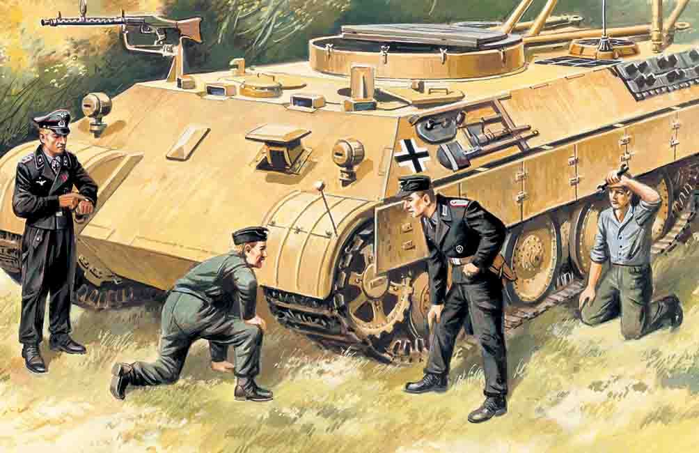 ICM 35211 - 1:35 Deutsche Panzerbesatzung - Neu