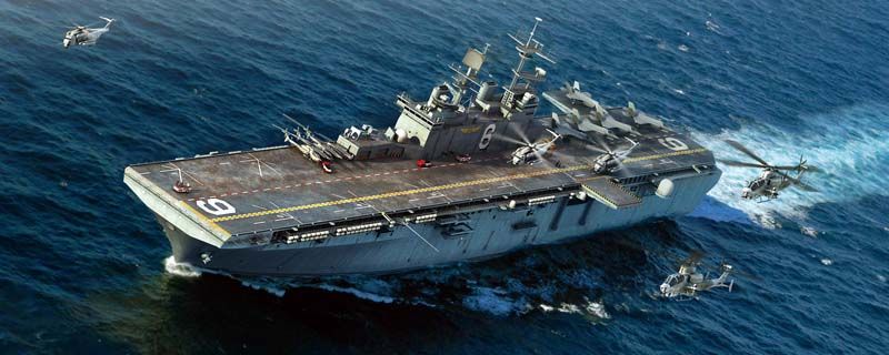 Hobbyboss 83407 - 1:700 USS Bonhomme Richard LHD-6- Neu