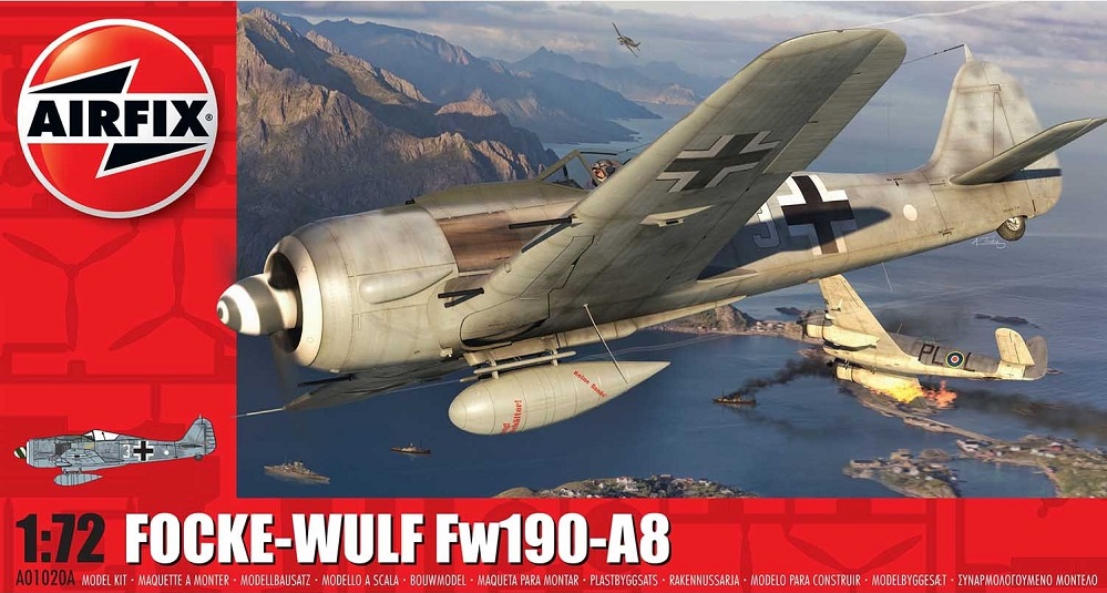 Airfix A01020A - 1/72 Focke-Wulf Fw190A-8 - Neu
