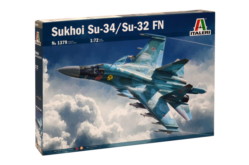 Italeri 1379 - 1/72 Sukhoi Su-34/Su-32 Fn - Neu