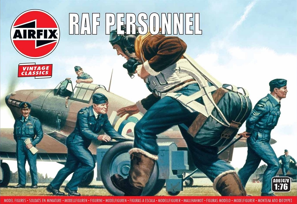Airfix A00747V - 1/76 RAF Personnel - Neu
