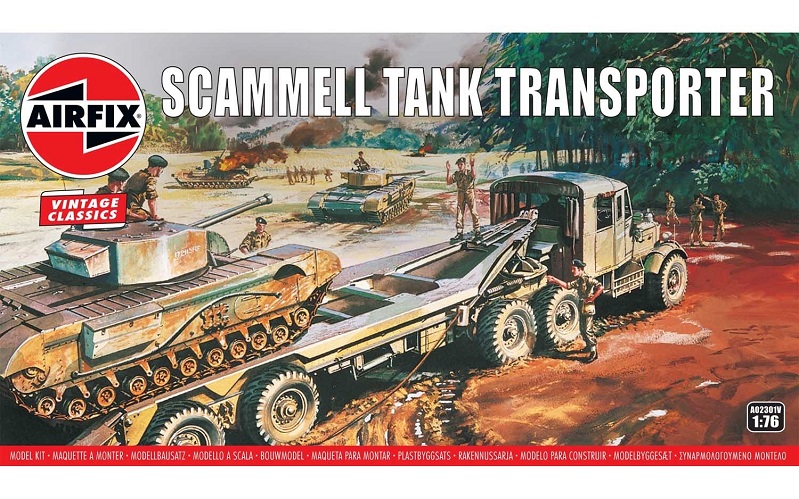 Airfix A02301V - 1/76 Scammell Tank Transporter - Neu