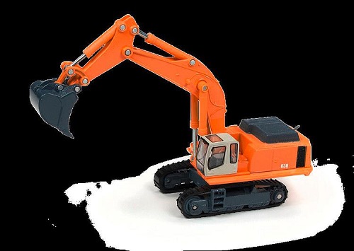 AMT/MPC  596100 - Hydraulik-Bagger, orange - Neu