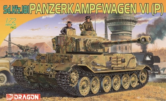 Dragon 7209 - 1:72 Sd.Kfz.181 Pz.kampfwagen VI(P) - Neu