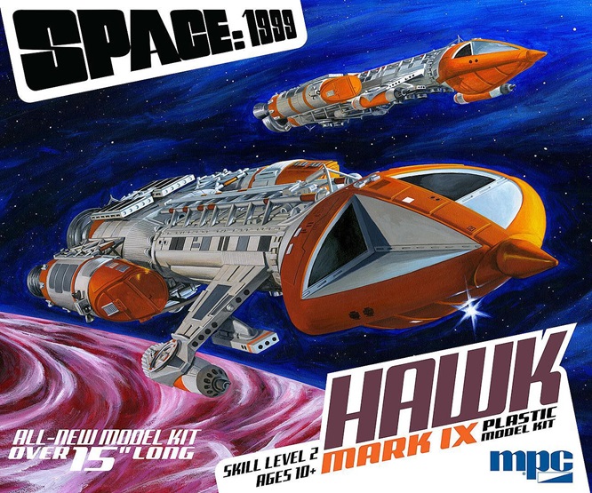 AMT/MPC MPC947/12 - 1/48 Space: 1999 Hawk Mk IV - Neu