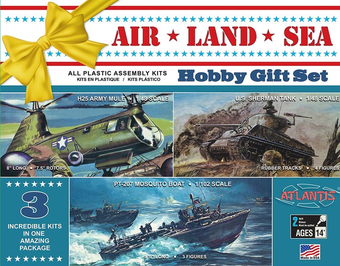 Atlantis AMC9001 - 1/48 / + 1/102 - US Army Air, Land, Sea - Neu